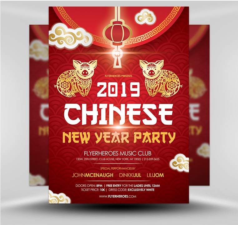 Chinese New Year Flyer '19 2