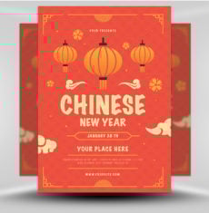 Chinese New Year Flyer