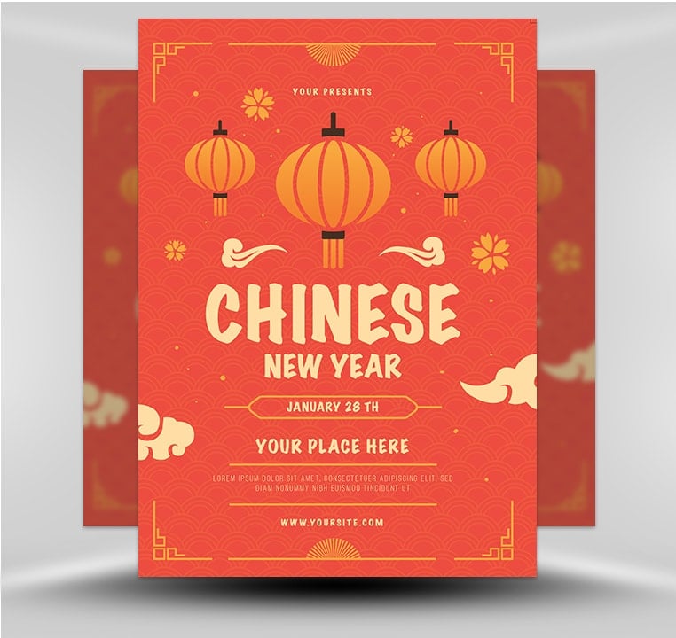 Chinese New Year Flyer