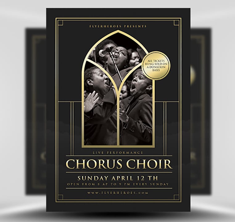 Chorus Choir Flyer
