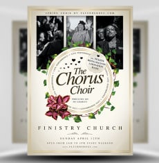 Chorus Choir Flyer