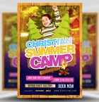 Christian Summer Camp Flyer