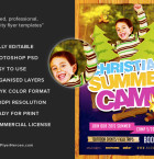 Christian Summer Camp Flyer