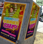Christian Summer Camp Flyer