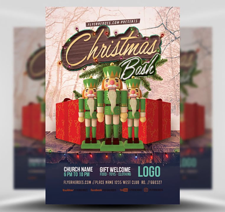 Christmas Bash Flyer 3