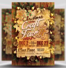Christmas Craft Fair Flyer