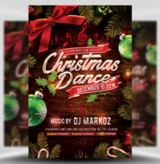 Christmas Dance Flyer