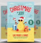 Christmas in July Flyer