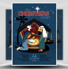Christmas Nativity Flyer