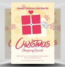 Christmas Sale Flyer