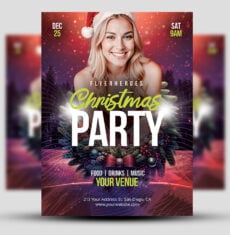 Christmas Party Flyer 1