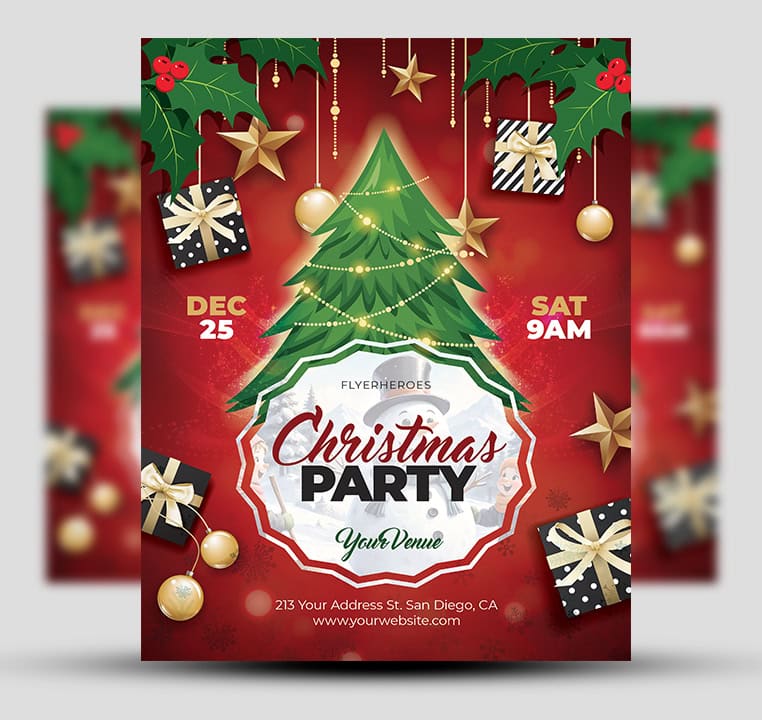 Christmas Party Flyer 3
