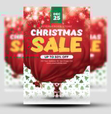 Christmas Sale Flyer 2