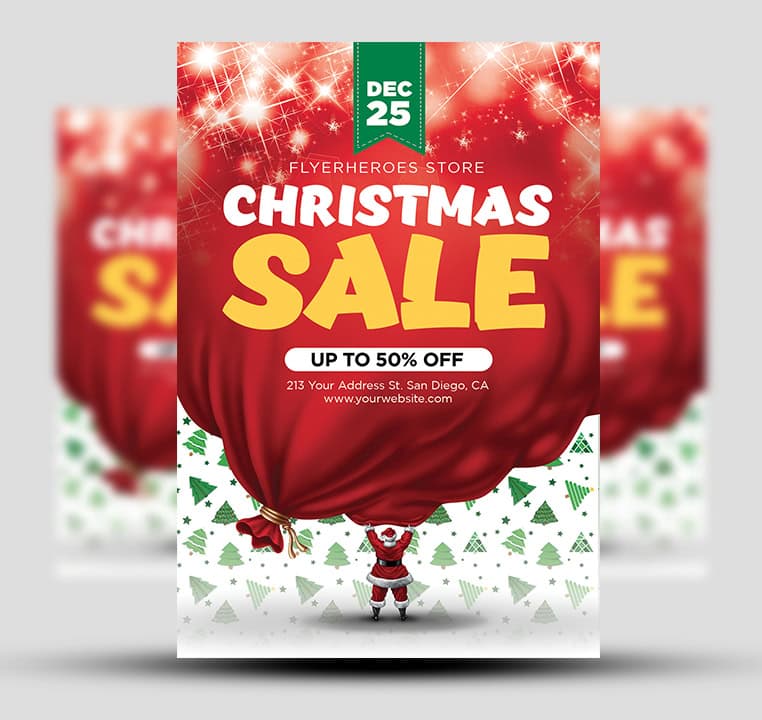 Christmas Sale Flyer 2