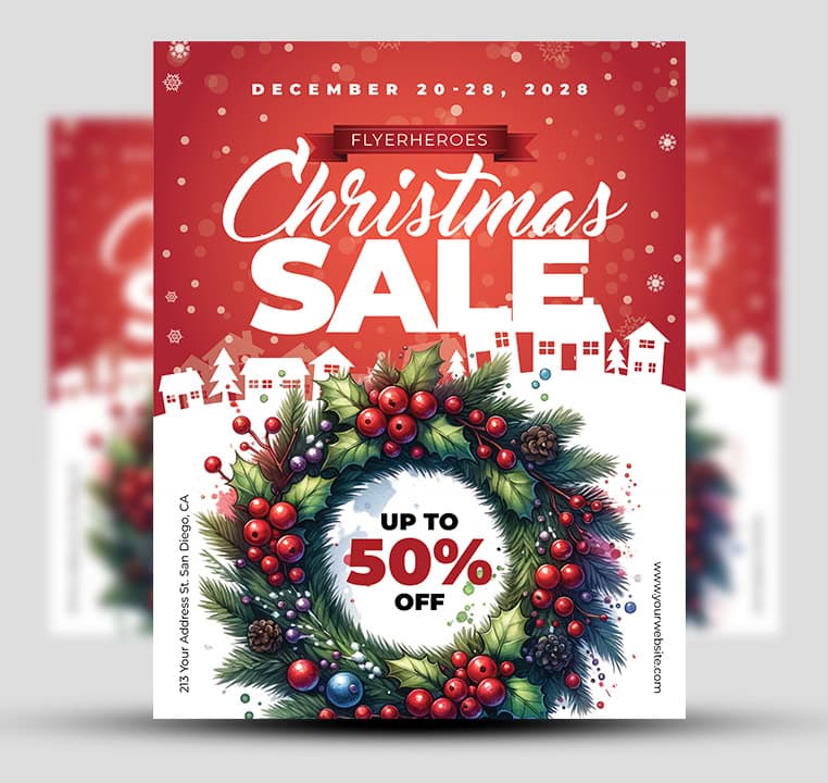 Christmas Sale Flyer 3