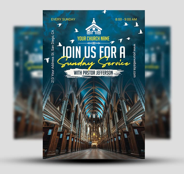 Church Invitation Flyer 1