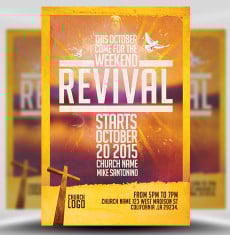 Church Revival Flyer