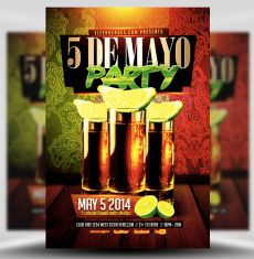 Cinco De Mayo Party Flyer