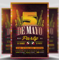 Cinco De Mayo Flyer 2017