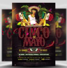 Cinco De Mayo Flyer V2 2017