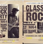 Classic Rock Bands Flyer