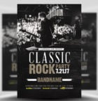 Classic Rock Bands Flyer V2
