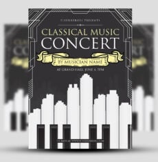 Classical Music Concert Flyer 1