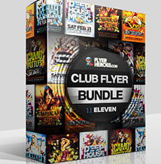 The Club Flyer Bundle 11