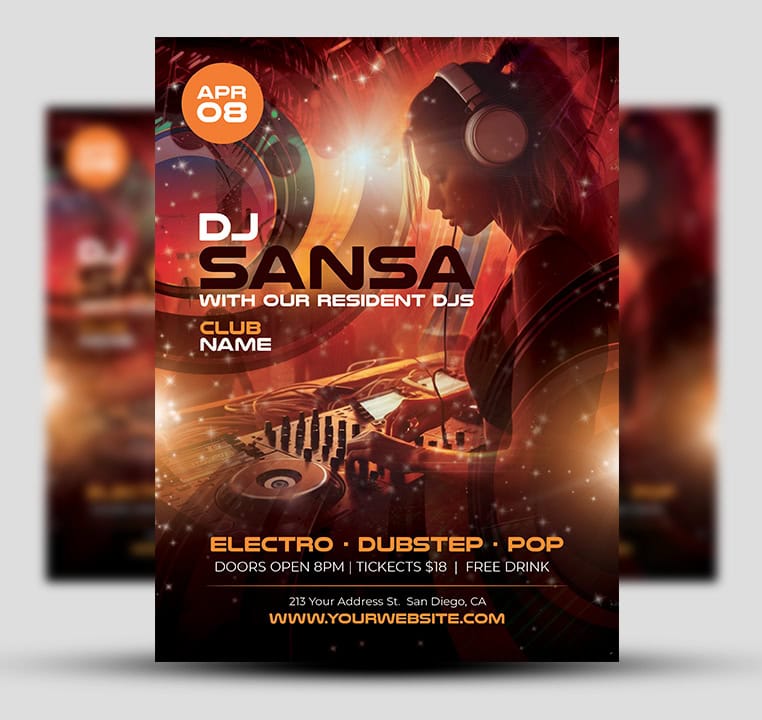 Club DJ Flyer 12