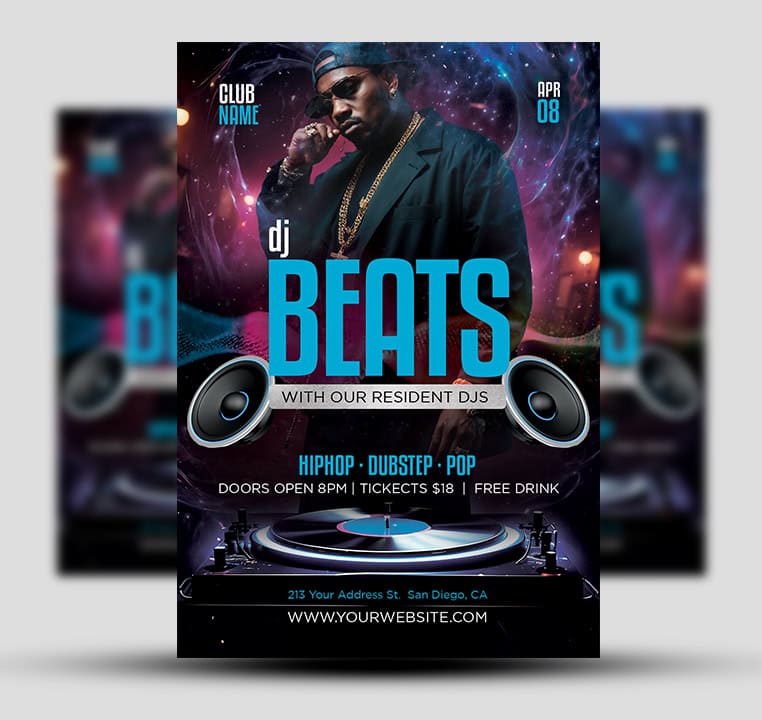 Club DJ Flyer 13