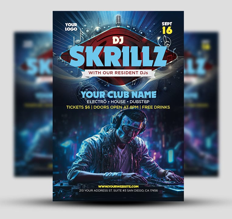 Club DJ Flyer 3