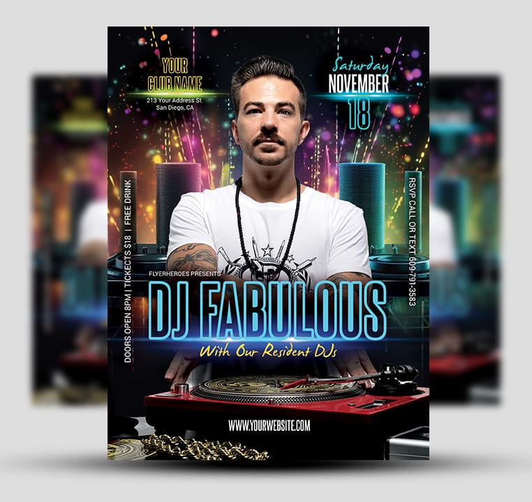 Club DJ Flyer 7