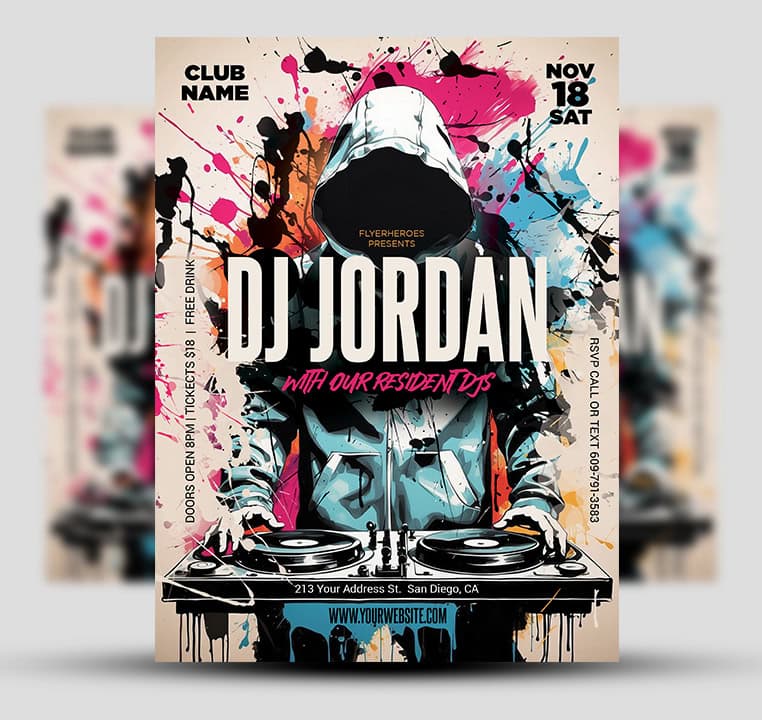 Club DJ Flyer 8