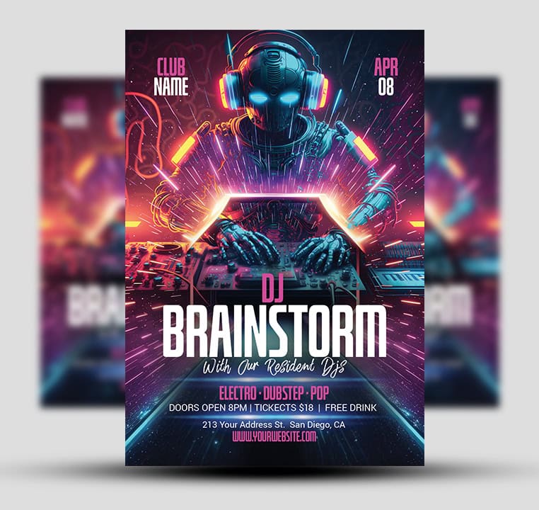 Club DJ Flyer 9