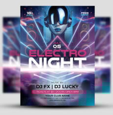 Club Electro Flyer 1