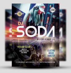 Club Featured DJ Flyer 5