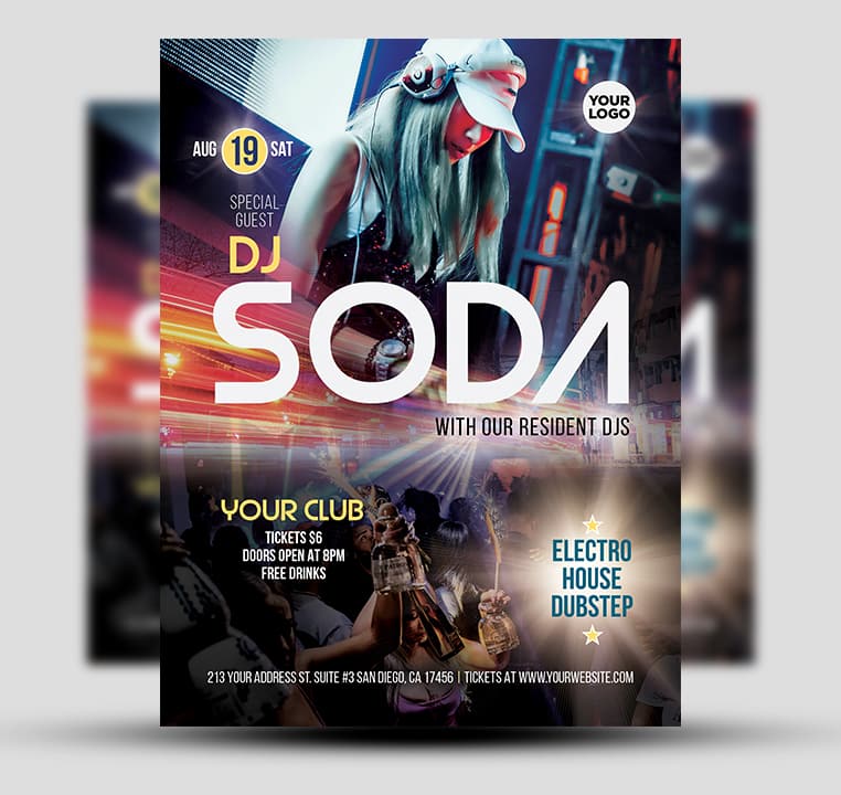 Club Featured DJ Flyer 5