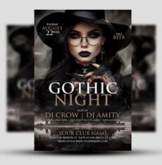 Club Gothic Night Flyer 2