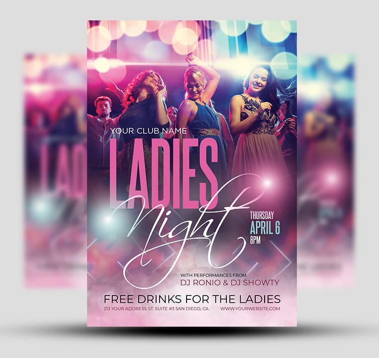 Club Ladies Night Flyer 1
