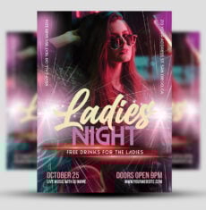 Ladies Night Flyer 2