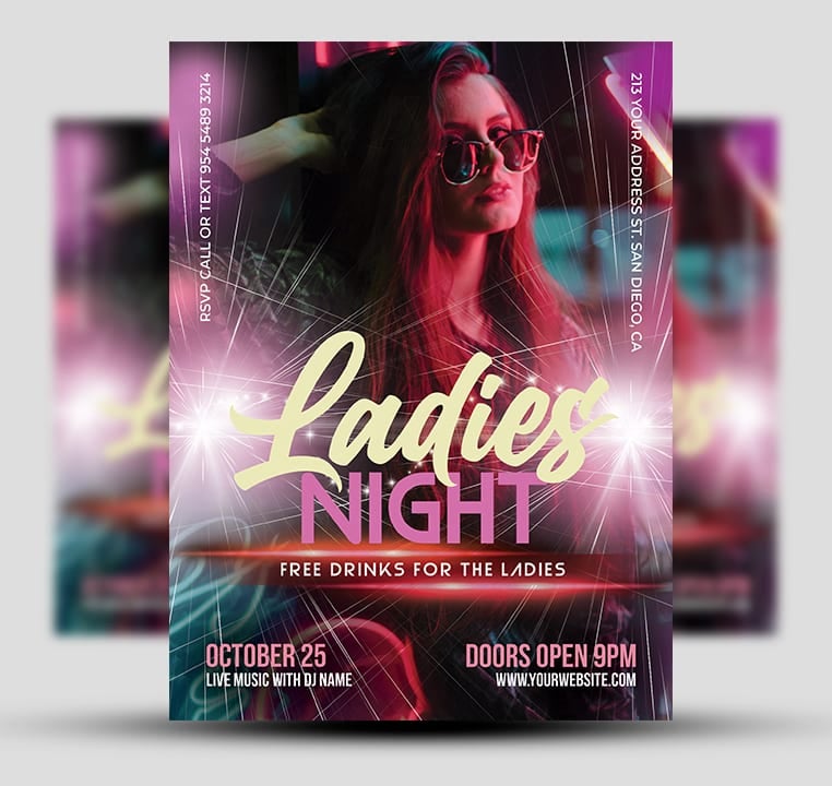 Ladies Night Flyer 2