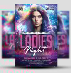 Ladies Night Flyer 3