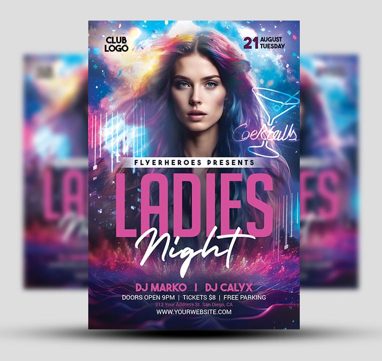 Ladies Night Flyer 3