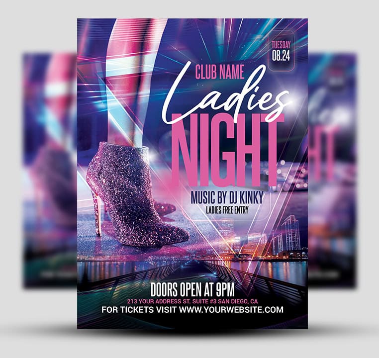 Club Ladies Night Flyer 11
