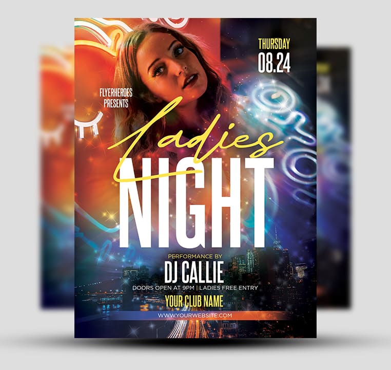 Club Ladies Night Flyer 4