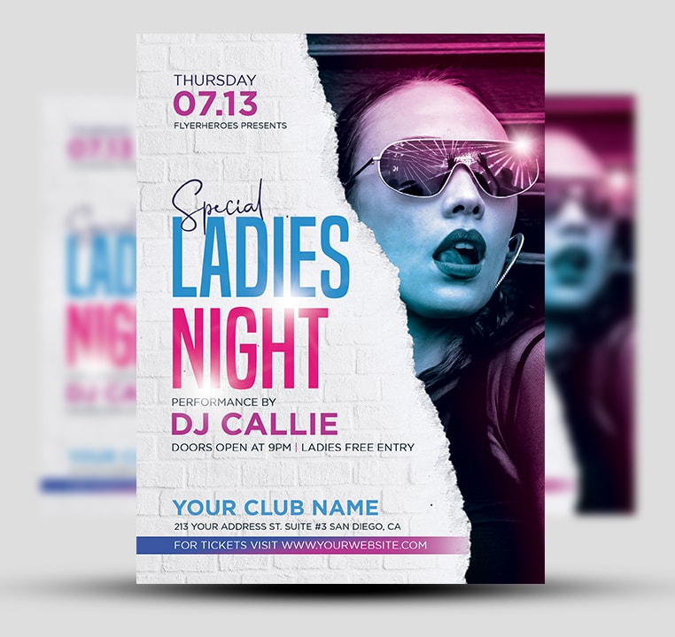 Club Ladies Night Flyer 6