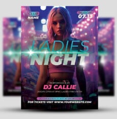Club Ladies Night Flyer 7