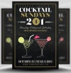Cocktail Sundays Flyer