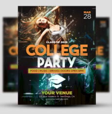 College Party Flyer 2