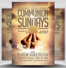 Communion Sundays Flyer